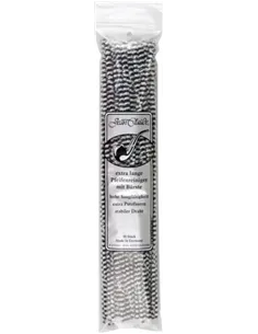 Ерши для трубок JEAN CLAUDE черно/белые конические 30 см (50 шт)