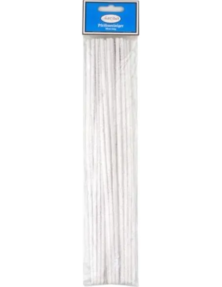 Ерши для трубок JEAN CLAUDE 30 см белые (25 шт)