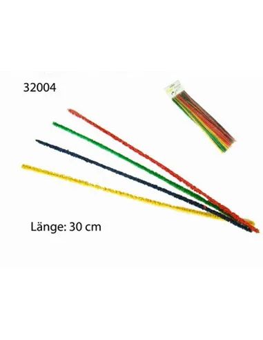 Ерши для трубок цветные Angelo 30см (25 шт)