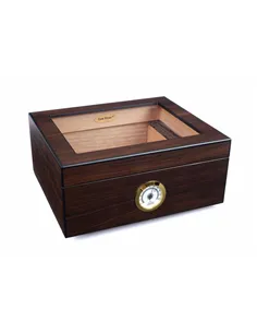 Хьюмидор Tom River на 40 сигар со стеклом, Орех 561-241