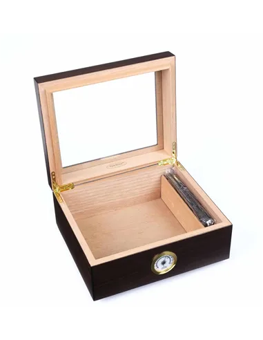 Хьюмидор Tom River на 40 сигар со стеклом, Орех 561-241