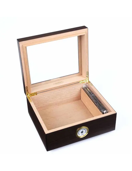 Хьюмидор Tom River на 40 сигар со стеклом, Орех 561-241