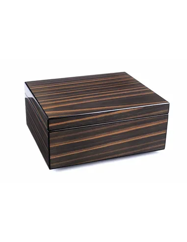 Хьюмидор Tom River на 40 сигар, шпон дерева Макассар 562-040