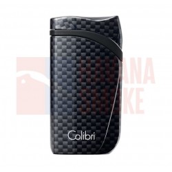Купить Зажигалка сигарная Colibri Falcon, черный карбон LI310T5