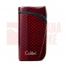 Купить Зажигалка сигарная Colibri Falcon, красный карбон LI310T7