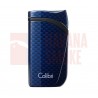 Купить Зажигалка сигарная Colibri Falcon, синий карбон LI310T8