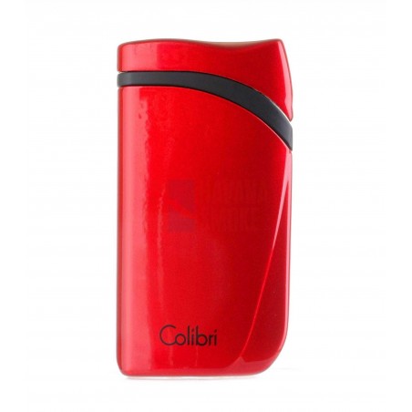 Купить Зажигалка сигарная Colibri Falcon, красный металлик LI310T12