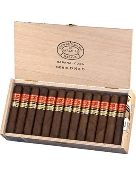 PARTAGAS SERIE D № 5  (Коробка 10 шт)