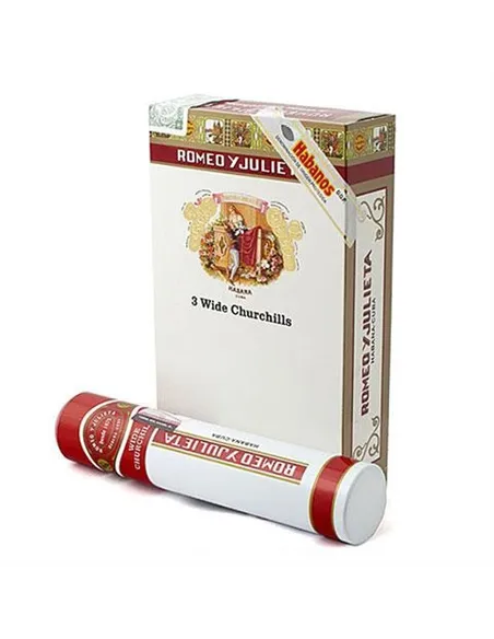 ROMEO Y JULIETA WIDE CHURCHILLS TUBOS