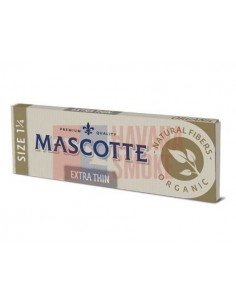 Бумага самокруточная Mascotte Extra Thin Organic Size 1 1/4 - купить в интернет-магазине Havana Smoke