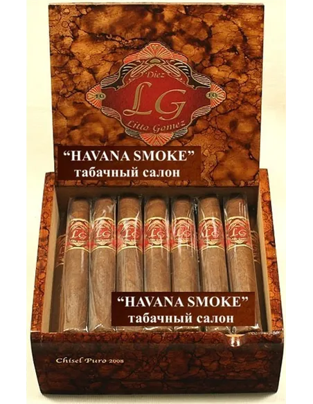 LA FLOR DOMINICANA LITTO GOMEZ DIEZ CHISEL PURO