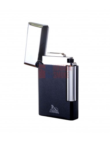 Зажигалка трубочная Lubinski Сполето, кремневая, черный металлик - купить в интернет-магазине Havana Smoke