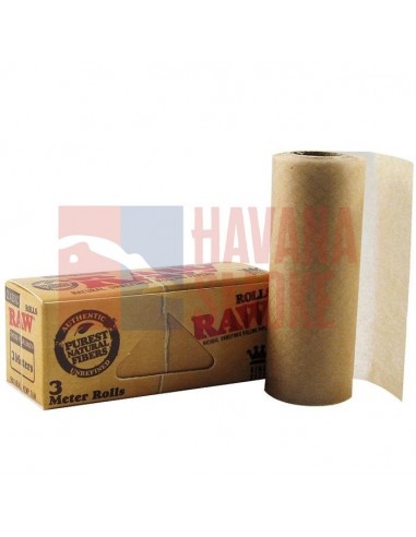 Сигаретная бумага RAW ROLLS рулон 3метра (12 пачек) - купить в интернет-магазине Havana Smoke