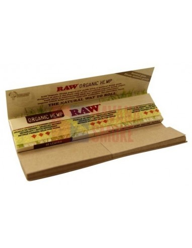 Сигаретная бумага RAW SLIM KS + TIPS ORGANIC CONNOISSEUR (24пач х32лист)  - купить в интернет-магазине Havana Smoke