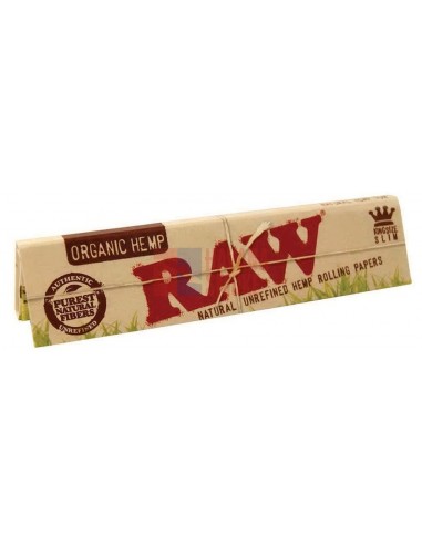 Сигаретная бумага RAW SLIM KS ORGANIC (50пач х32лист)  - купить в интернет-магазине Havana Smoke