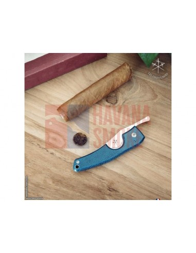 Сигарный нож Le Petit Blue Micarta - купить в интернет-магазине Havana Smoke