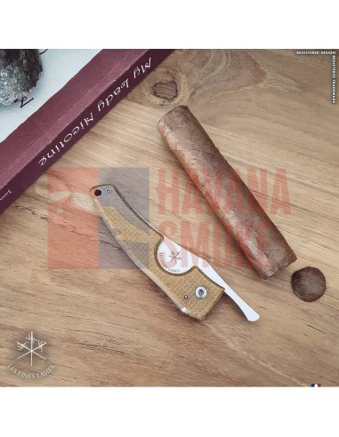 Сигарный нож Le Petit Caramel Micarta - купить в интернет-магазине Havana Smoke