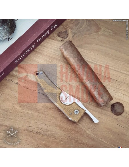 Сигарный нож Le Petit Caramel Micarta - купить в интернет-магазине Havana Smoke