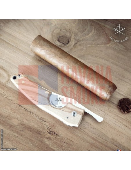 Сигарный нож Le Petit Olive Wood - купить в интернет-магазине Havana Smoke