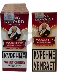 Сигариллы King Edward Sweet Cherry Wood Tip Cigarillos