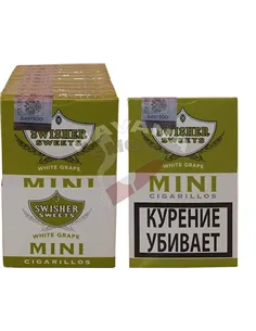 Сигариллы Swisher Sweets White Grape Mini Cigarillos