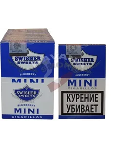 Сигариллы Swisher Sweets Blueberry Mini Cigarillos