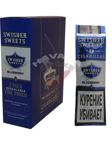 Сигариллы Swisher Sweets Blueberry Cigarillos