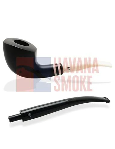 Курительная трубка  STANWELL BLACK&WHITE Black Mat 409