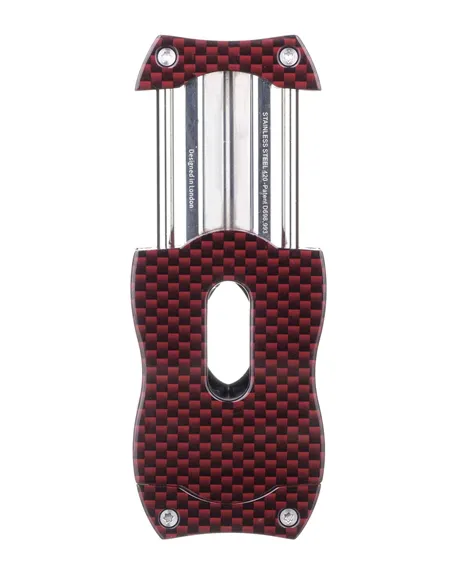 Гильотина Colibri V-cut, красный карбон CU300T22