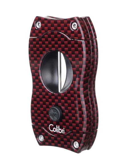 Гильотина Colibri V-cut, красный карбон CU300T22