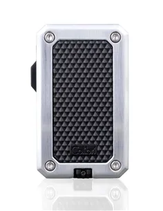 Зажигалка сигарная Colibri Rally, черная-хром-LI360T2