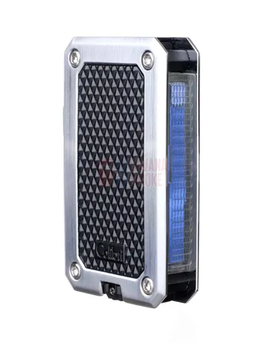 Зажигалка сигарная Colibri Rally, черная-хром-LI360T2