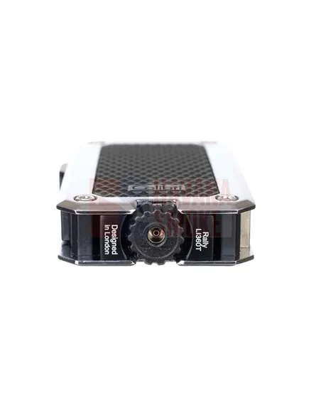 Зажигалка сигарная Colibri Rally, черная-хром-LI360T2