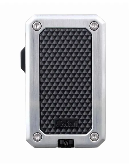 Зажигалка сигарная Colibri Rally, черная-хром-LI360T2