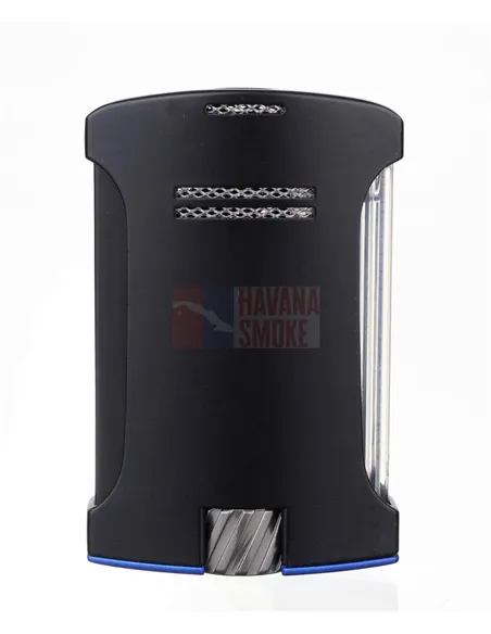 Зажигалка сигарная Colibri Daytona, черно-синяя-LI770T13