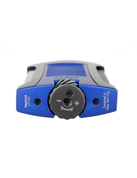 Зажигалка сигарная Colibri Daytona, черно-синяя-LI770T13