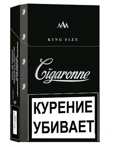 Сигареты Cigaronne Black King Size - 84 мм