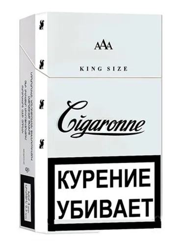Сигареты Cigaronne White King Size - 84 мм