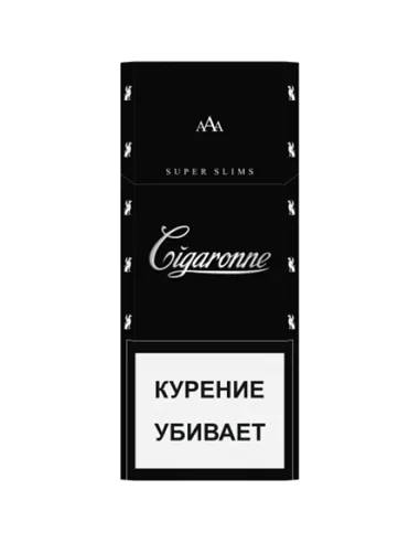 Сигареты Cigaronne Super Slims White