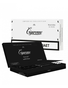 Сигареты Cigaronne White Royal Slims XL Filter (блок)