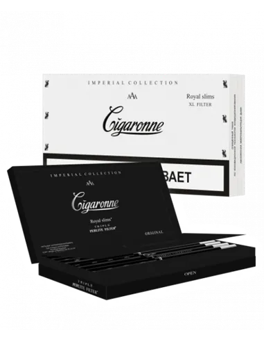 Сигареты Cigaronne White Royal Slims XL Filter (блок)