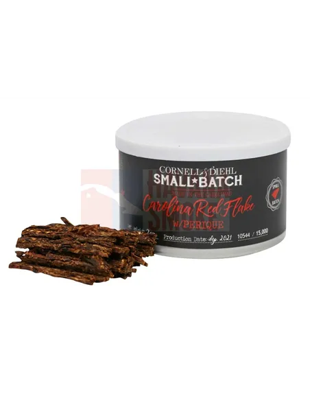 Табак для трубки Cornell & Diehl Small Batch Carolina Red Flake with Perique - 57 гр.