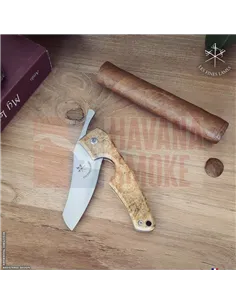 Сигарный нож Le Petit Acacia Burl      