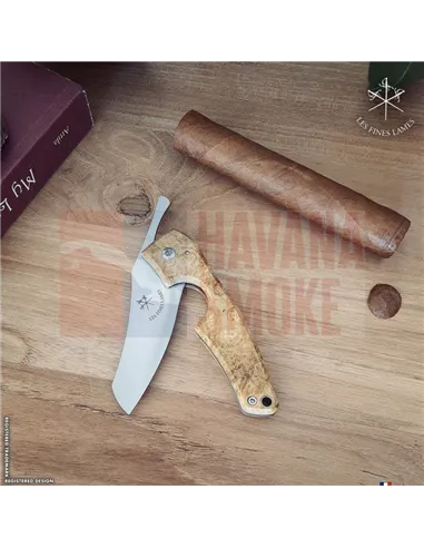 Сигарный нож Le Petit Acacia Burl      