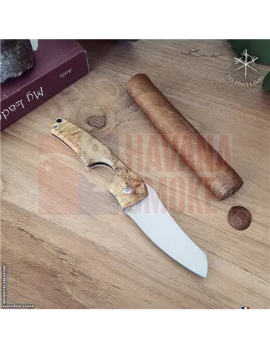 Сигарный нож Le Petit Acacia Burl      