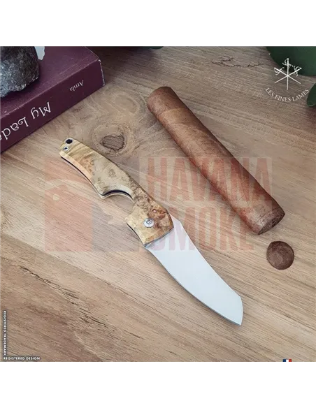 Сигарный нож Le Petit Acacia Burl      