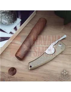 Сигарный нож Le Petit Brass Leaf