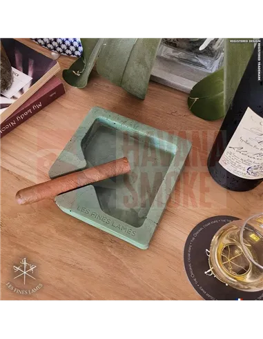 Пепельница LES FINES LAMES MONAD GREEN на 1 сигару