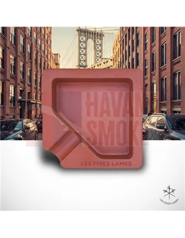 Пепельница LES FINES LAMES MONAD RED на 1 сигару