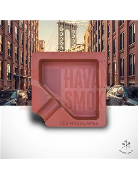 Пепельница LES FINES LAMES MONAD RED на 1 сигару